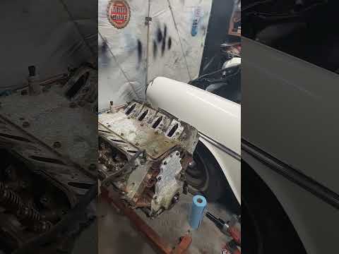 Ls complete. #lsswap #automobile #mechanic #pontiac #diy #build #hotrod #holley #car #cars