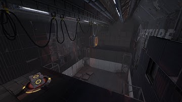 Portal 2: Cube & Button Test
