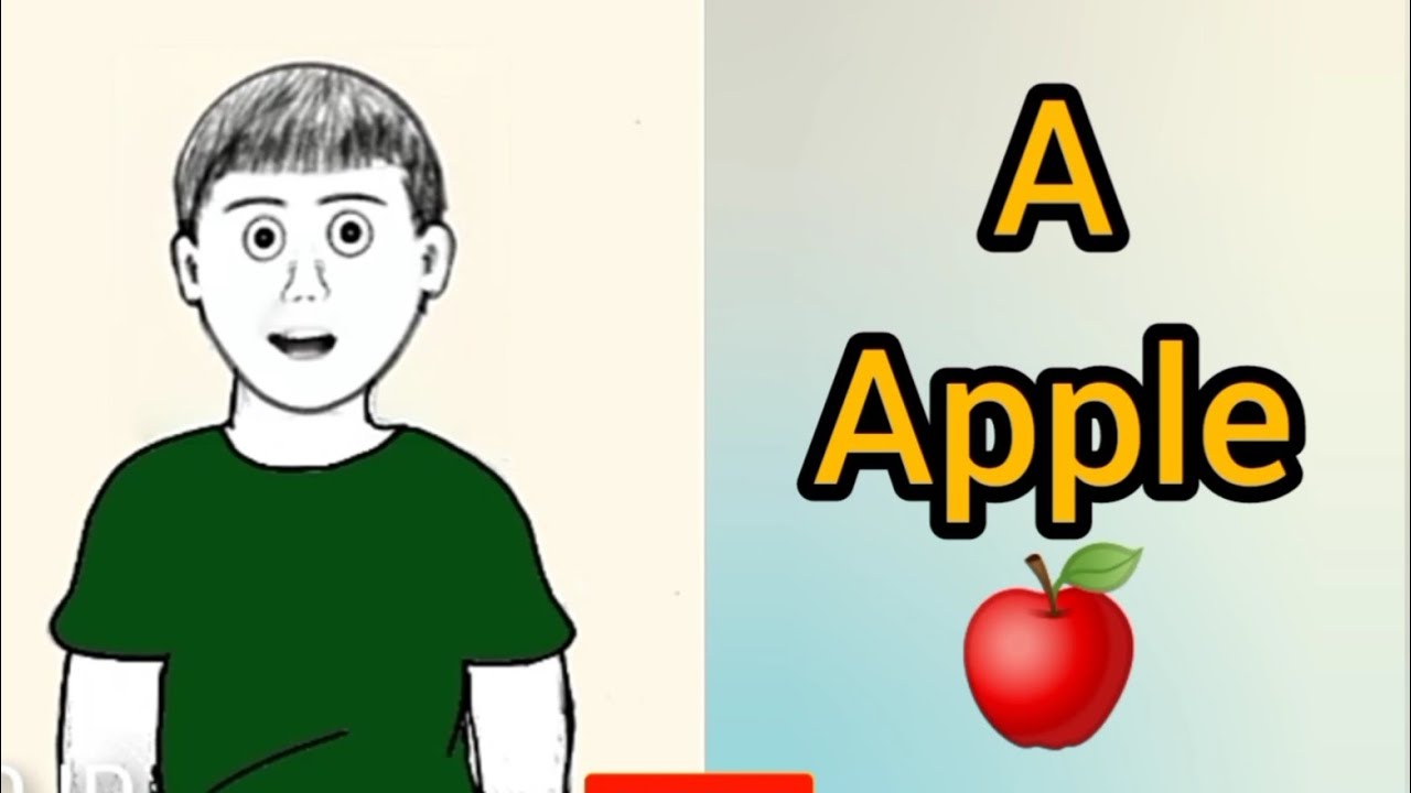 A for apple B for ball learning || My Social Mitra