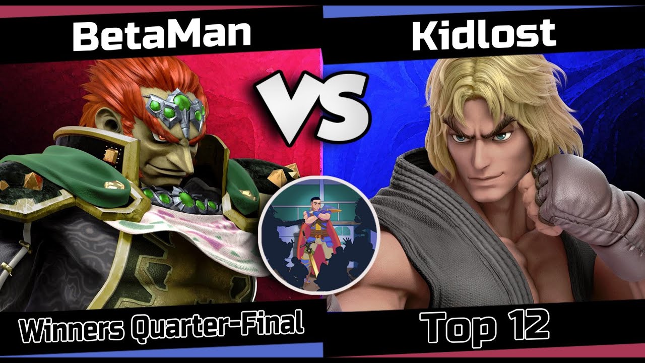 Zenkai's House Siege #1 - BETAMAN (GANONDORF) Vs. KIDLOST (KEN) Smash Ultimate - SSBU