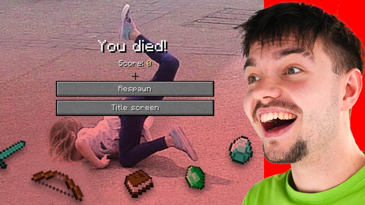 NAJŚMIESZNIEJSZE FILMY z MINECRAFT na ŚWIECIE!😂