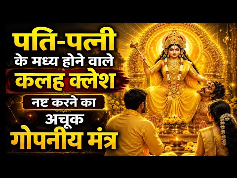 पति-पत्नी के मध्य होने वाले कलह माता बगलामुखी की कृपा से होंगे नष्ट #video #bagalamukhi #pitambara 