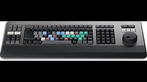 Blackmagic Design - Editor Keyboard для  davinci resolve 16