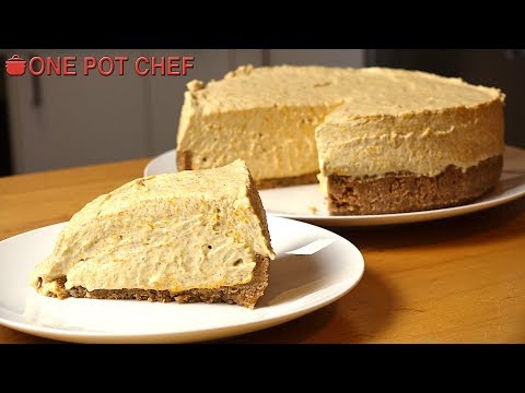 No Bake Pumpkin Pie Cheesecake | One Pot Chef