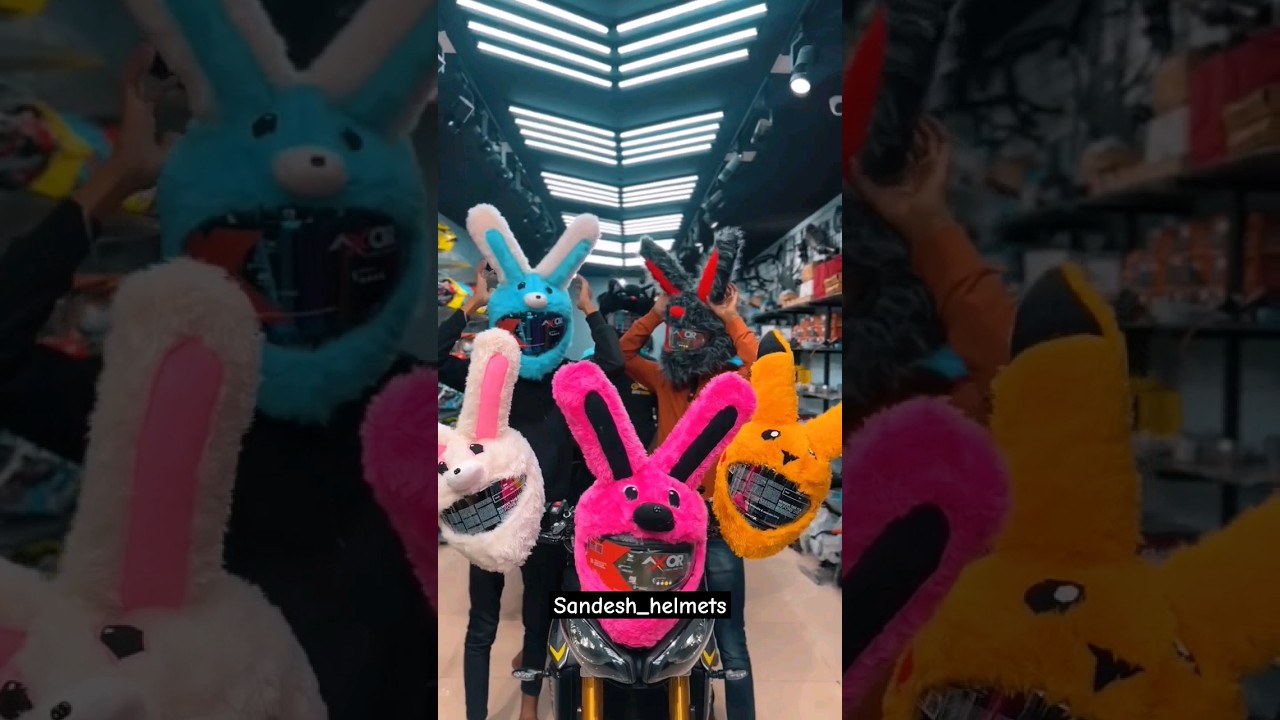 Bunny helmet skins || Helmet covers now in stock || 