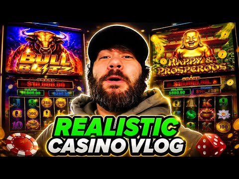 Real Casino Vlog - BULL BLITZ & DRAGON LINK