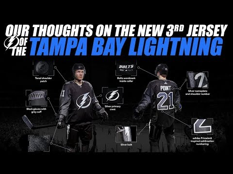A look at Tampa Bay Lightning's third jerseys