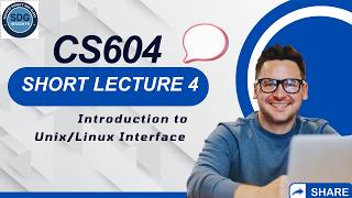 CS604 Short Lecture 04 | Introduction to Unix/Linux Interface | VU Pakistan