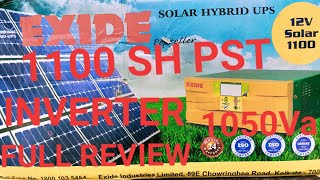EXIDE 1100 SH PST UPS | EXIDE 1100 SOLAR INVERTER FULL REVIEW | EXIDE SOLAR HYBRID INVERTER Guide