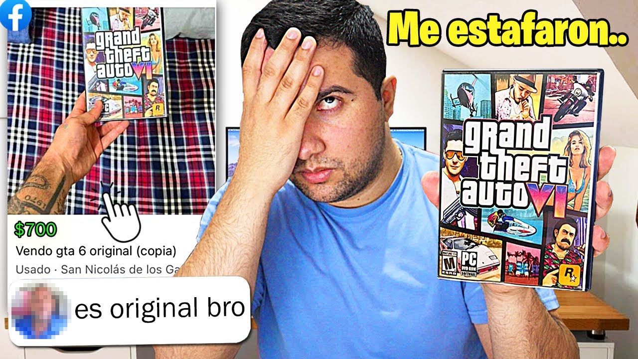 Compré EL *GTA 6* en MARKETPLACE de FACEBOOK y me ESTAFARON...