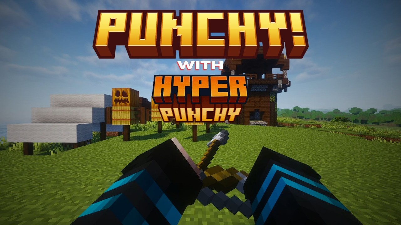 This Minecraft Animation Mod Will Blow Your Mind | Punchy! and Hyper Punchy