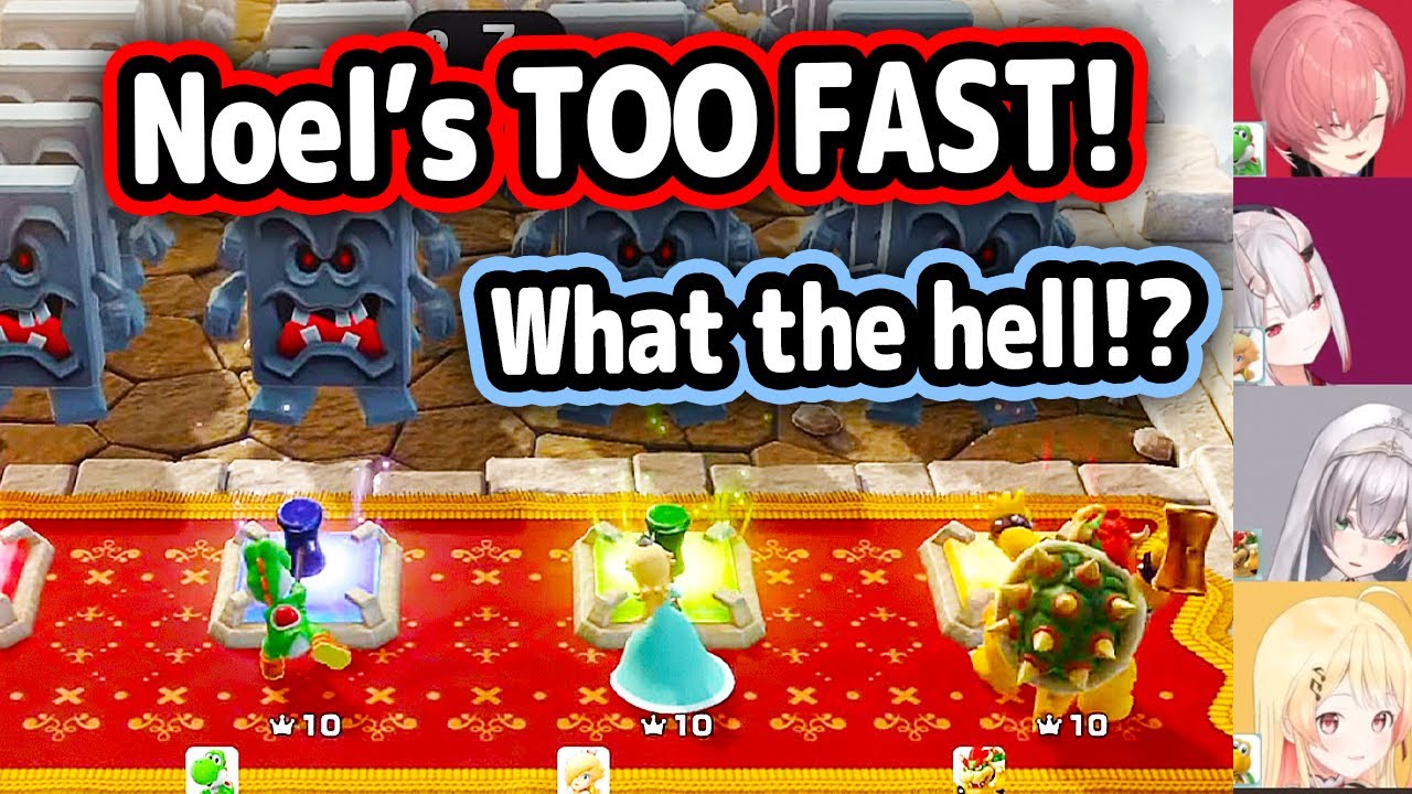 Noel's Fingers Are So Fast It Caught Ayame Off-Guard and Made Her Let Out A Cute Noise【Hololive】