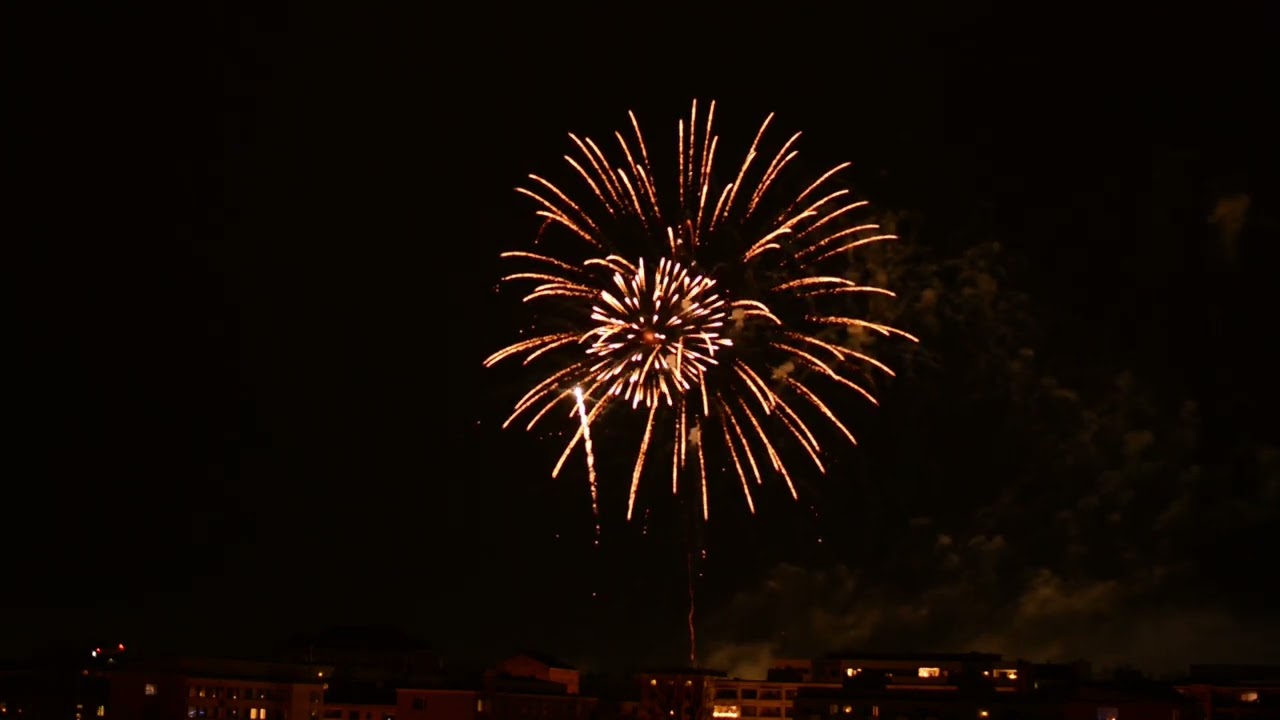 New Year's Fireworks in Turku 2025 - Uudenvuoden Ilotulitus Turku 2025