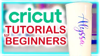 HOW TO PERSONALIZE COFFEE MUGS WITH CRICUT FOR BEGINNERS | CRICUT TUTORIALS FOR BEGINNERS