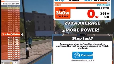 Preparing for the Zwift 6 week FTP Builder training plan, Calibration, ramp test, course description