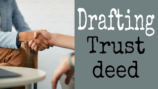 How to Draft a Trust Deed: Step-by-Step Guide for Beginners! 📜⚖️