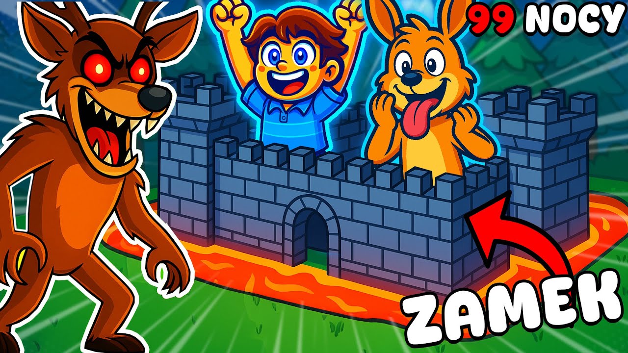 ZBUDOWALIŚMY ZAMEK W 99 NIGHT IN THE FOREST ROBLOX