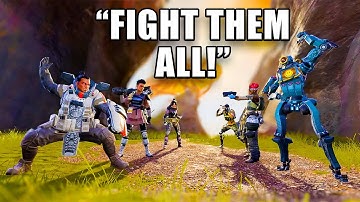 The ENTIRE Lobby was AGAINST US in Apex Legends! 😲