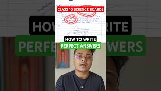 How to write Perfect Answers for CBSE Class 10 Science Boards? #abhisheksir #cbseclass10