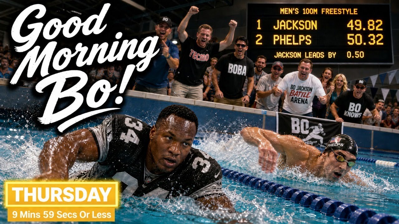 Bo Jackson Battle Arena Thursday Show | Good Morning Bo! 9 Minute Edition