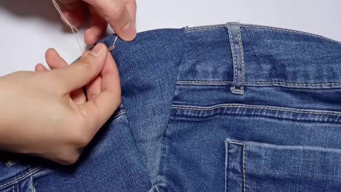 Comment agrandir un jean trop petit à la taille pour les femmes qui dépasse  la taille 46 ? 