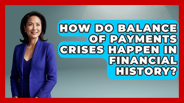 How Do Balance Of Payments Crises Happen In Financial History? - Financial History Files