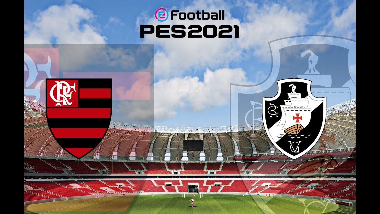 Gameplay completa de Flamengo x Vasco valendo a Copa Konami no PES 2021