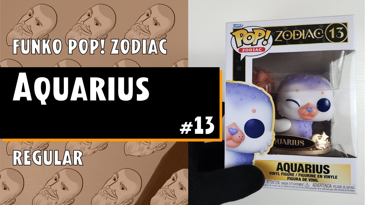 Unboxing Funko Pop Aquarius - Aquário - #13 / Zodiac