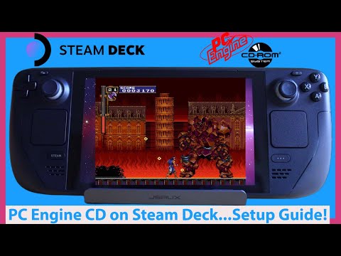 PC Engine CD on Steam Deck! Beetle EmuDeck Emulation Tutorial and Setup Guide for RetroArch!