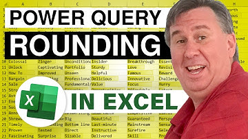 Excel - Power Query: Rounding to Match Excel - Episode 2396