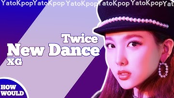 How Would Twice Sing New Dance By XG (Vertical Distribution)