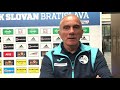 ŠK Slovan Bratislava - FK Sutjeska (UCL 1QR G1/2 10/07/2019), Nikola Rakojević (press nakon meča)
