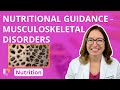 Musculoskeletal Disorders and Nutrition Quiz