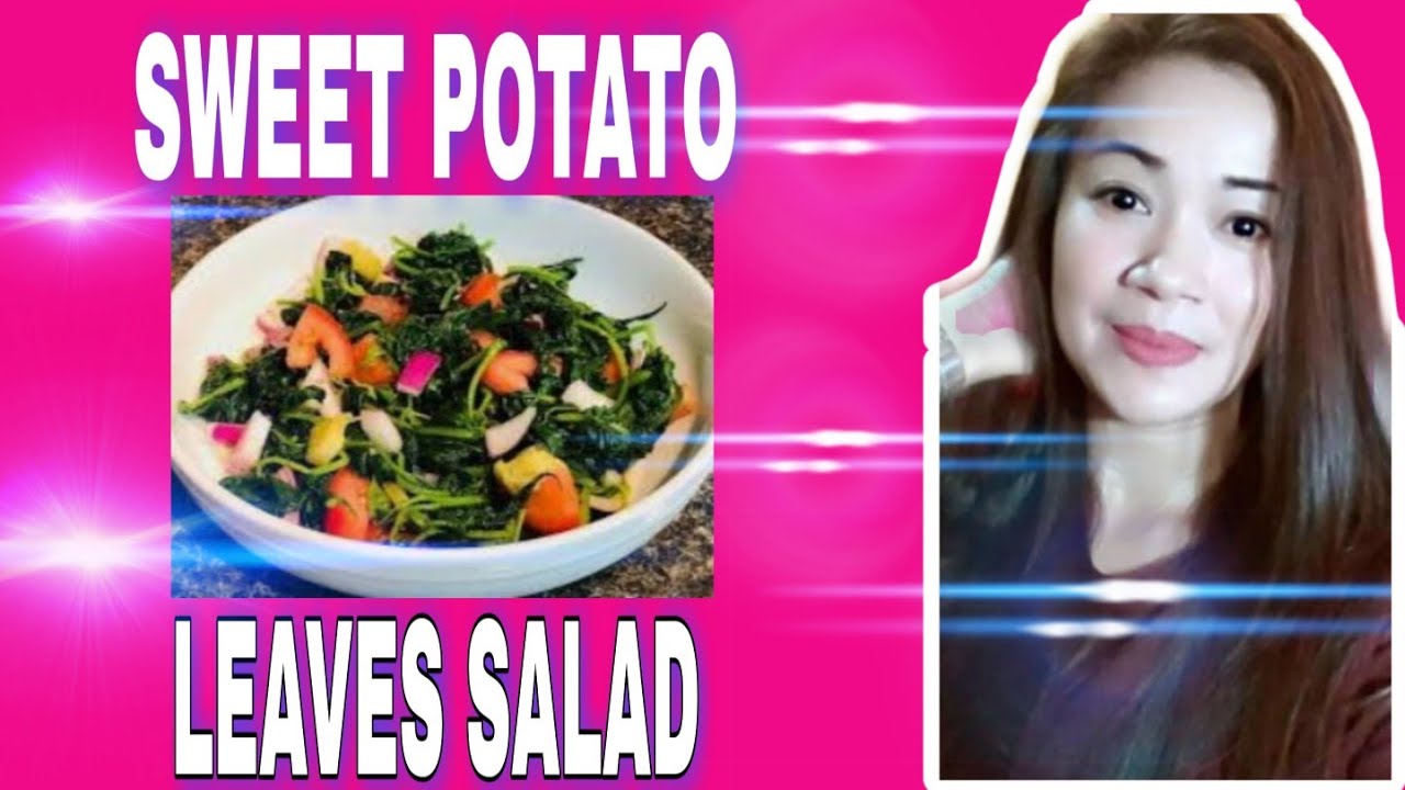 (vlog4) How to make Sweet Potato Leaves Salad Panlasang Pinoy YouTube