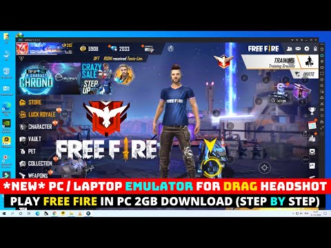 How to play Free Fire on laptops using an emulator in 2021: Step