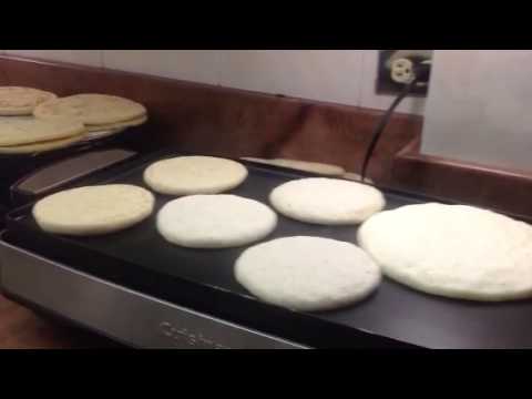 Arepas a la plancha 