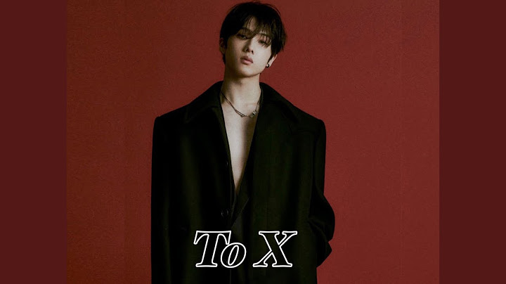 지성(Jisung)-To X (AI Cover)