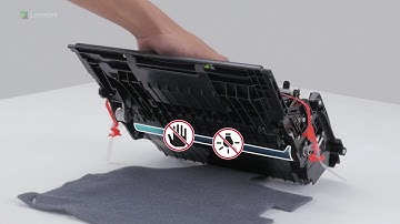 Lexmark XM7355 - Replacing the Imaging Unit