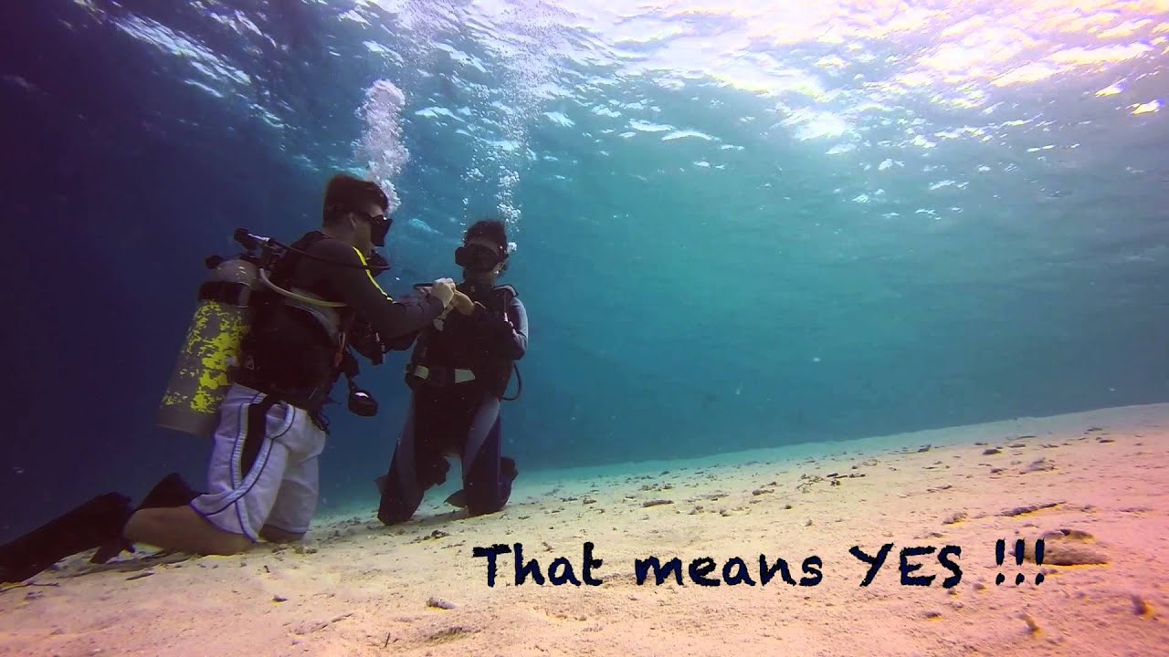 Scuba Diving Proposal Video GoPro Hero 3+ Black YouTube