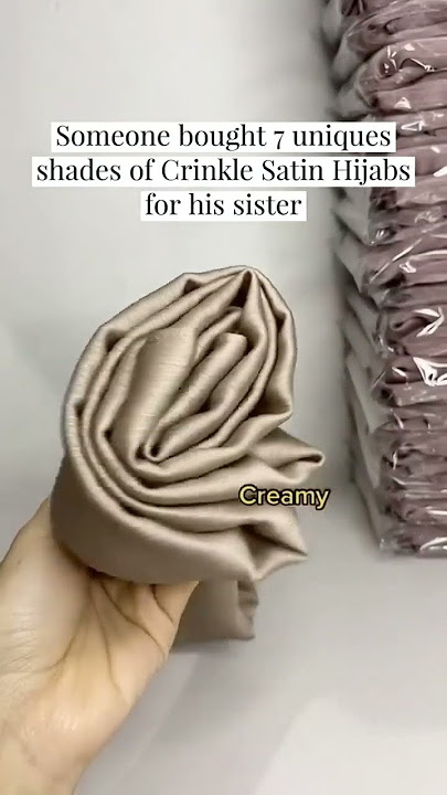 premium muna satin hijab🧕 #shorts #ytshorts #shortsfeed