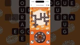 Tim Hortons Orange Sprinkle Donut Word Challenge Level 3 #timhortons #wordchallenge #orange #donut