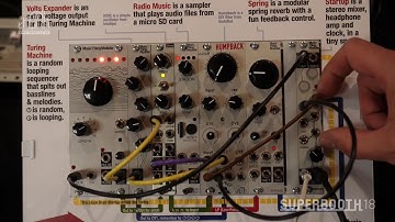 Superbooth 18 - Music Thing Modular Startup