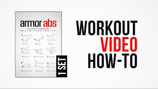 Armor Abs Workout [ How-To ] [ One Set ] by #DAREBEE
