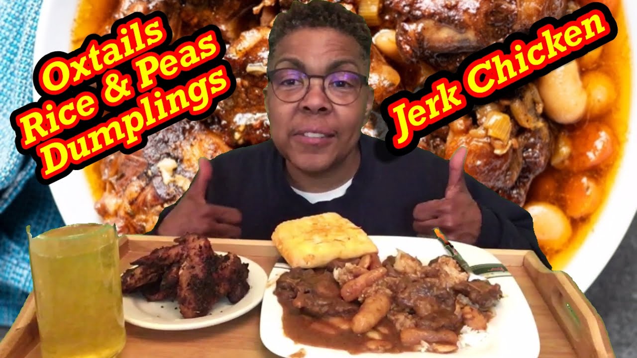 Super Sunday Jamaican Oxtails, Jerk Chicken, Rice & Peas and Dumplings
