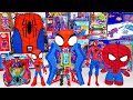 Marvel Spiderman Toys Unboxing Review | Marvel Spiderman Webquarters | Spider Man Bow &amp; Arrow
