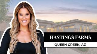 Tour this beautiful Hastings Farms home in Queen Creek AZ