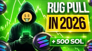 How To Turn 1 SOL into $400k with this "Rug Pull" Method!