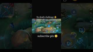 no death challenge 😎#gusionfreestyle #gusion #mlbbshorts #moba