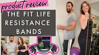 THE FIT LIFE - RESISTANCE BANDS (unboxing, review, demo)