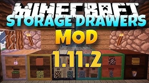 Top1MC - Storage Drawers Mod 1.11.2 - Minecraft Installation & Review